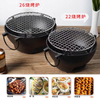 Cast iron barbecue grill outdoor carbon grill